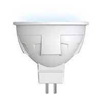Лампа светодиодная диммируемая LED-JCDR 6W/NW/GU5.3/FR/DIM PLP01WH  картинка 